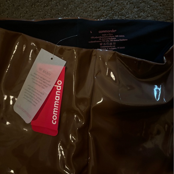 Commando Faux Patent Legging - Picture 4 of 6